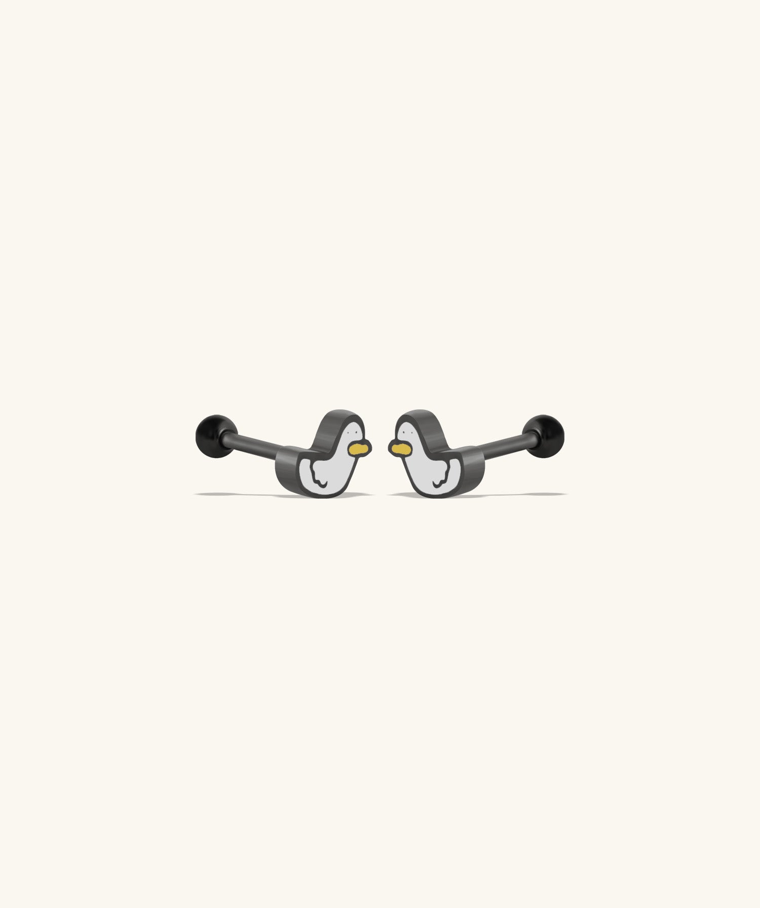 Cute Duck Studs