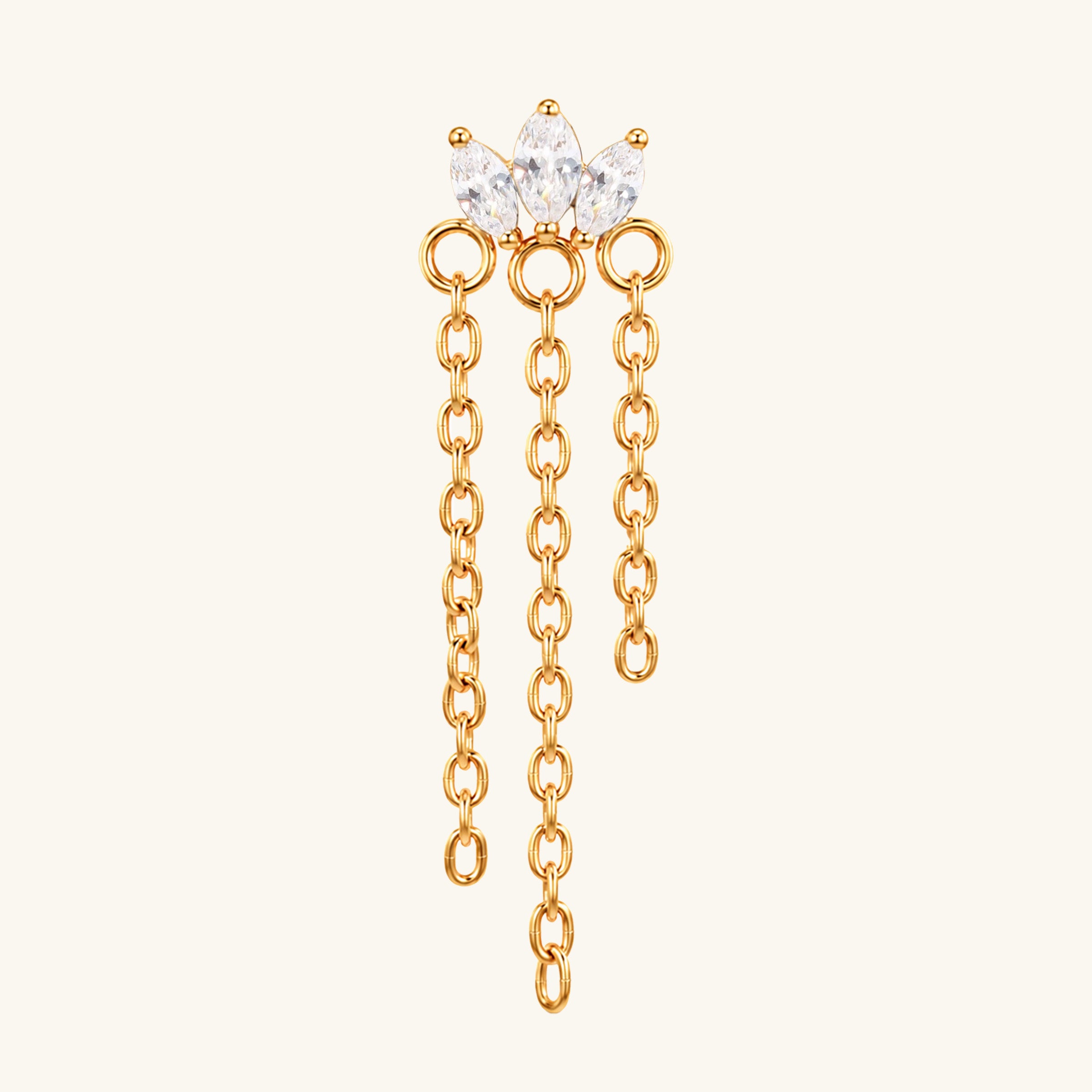 Titanium Vanya Stud