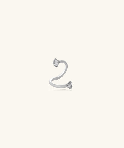 Spiral Gem Barbell