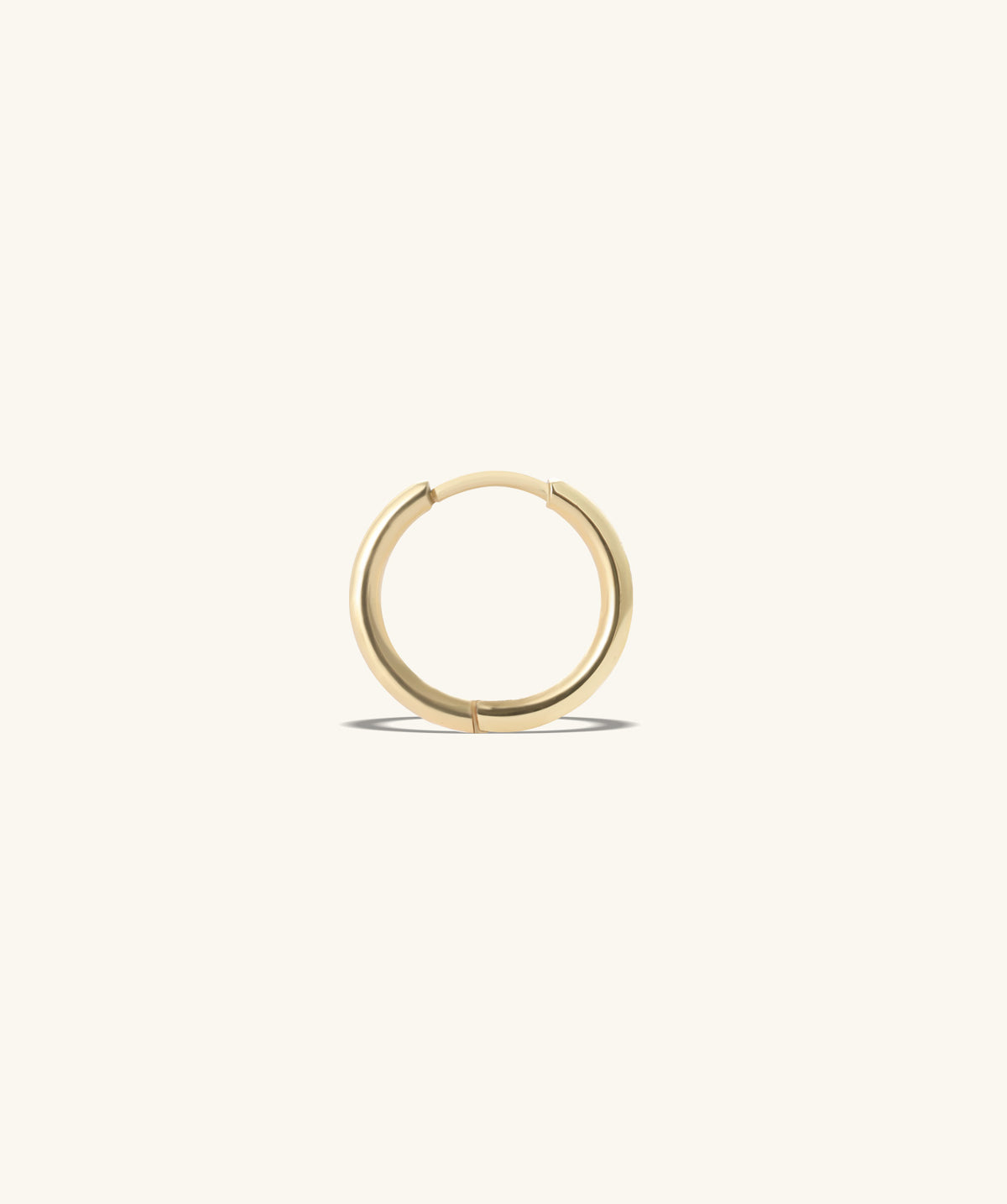 Classic Comfort Hoop - Stainless Steel - Lobe, Helix - Oumo Jewelry