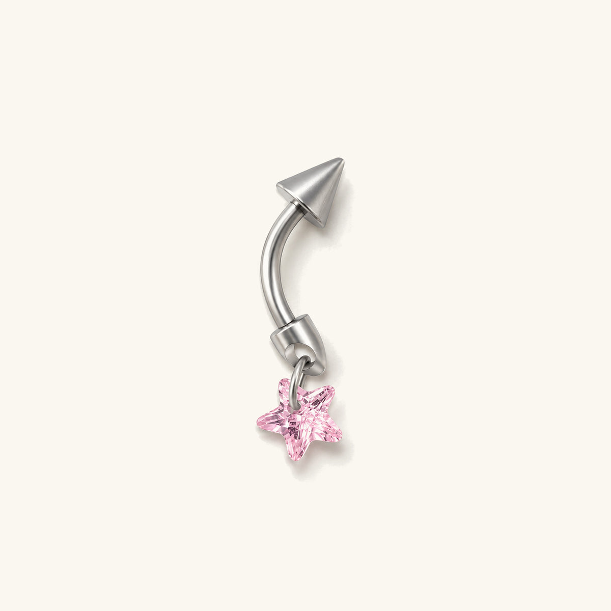 Titanium Star Drop Barbell