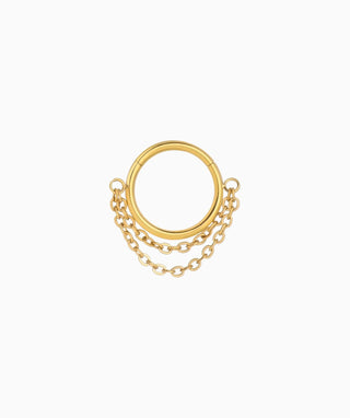 Chain Hoop Nose Ring - OumoJewelry
