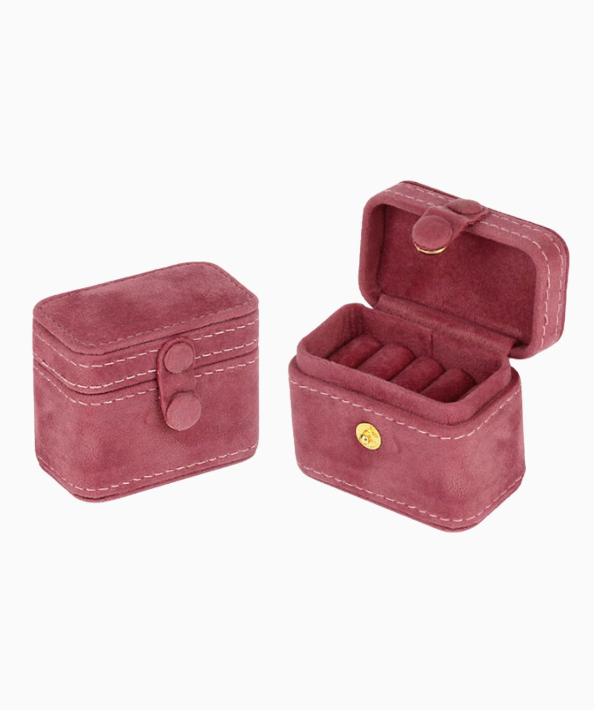 Mini Velvet Jewelry Box - Oumo Jewelry