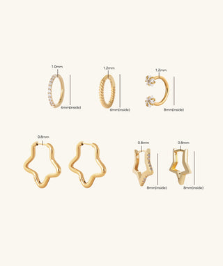 Oriel Star Set - OumoJewelry