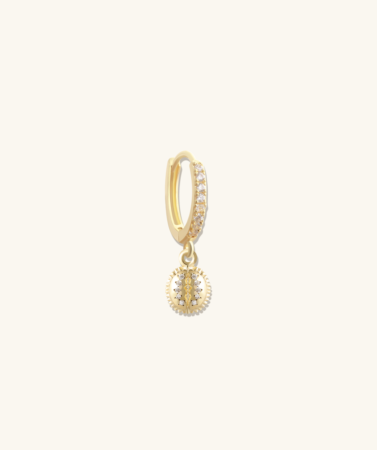 Durian Charm - Brass - Oumo Jewelry
