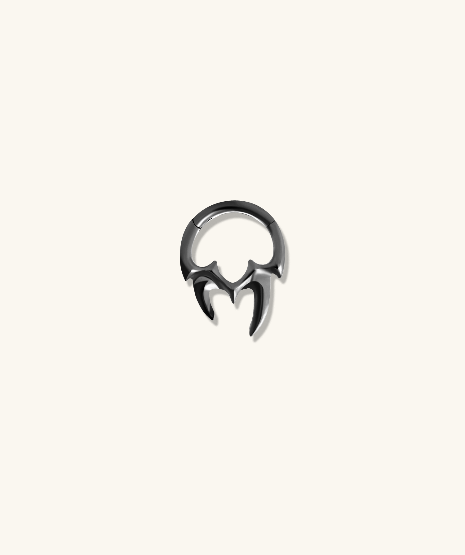 Claw Arc Clicker Hoop - OumoJewelry