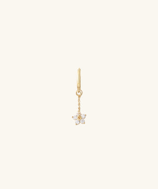 Bloom Charm Hoop - OumoJewelry