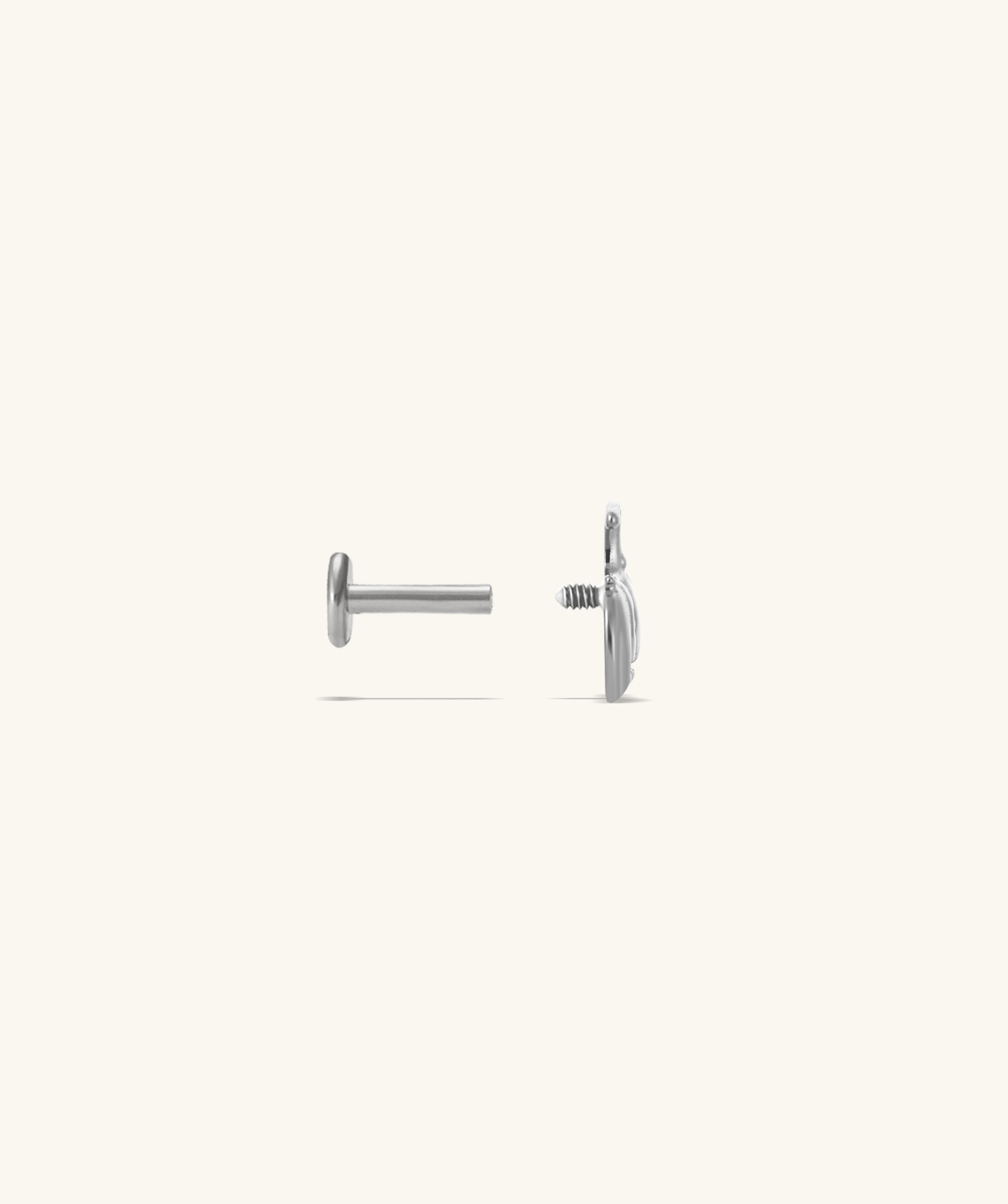 Titanium Pumpkin Stud - OumoJewelry