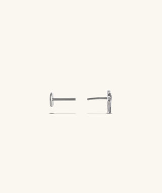 Titanium Dragonfly Flatback Stud - OumoJewelry