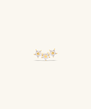 Starlit Bloom Stud