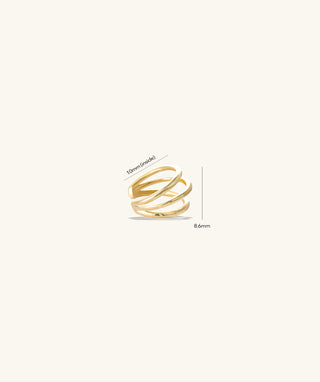 Bold Ear Cuff - OumoJewelry