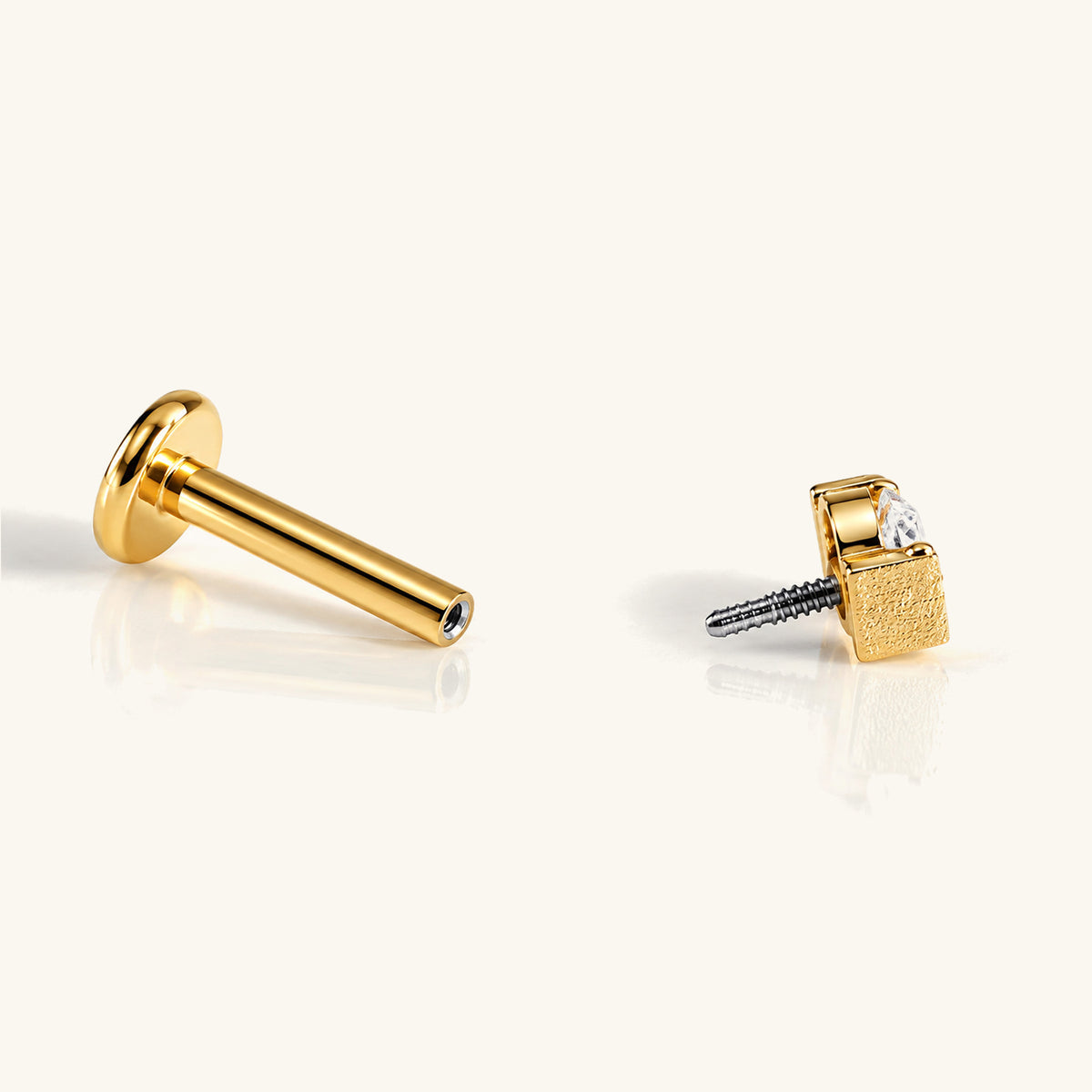 Titanium Kallia Stud - OumoJewelry
