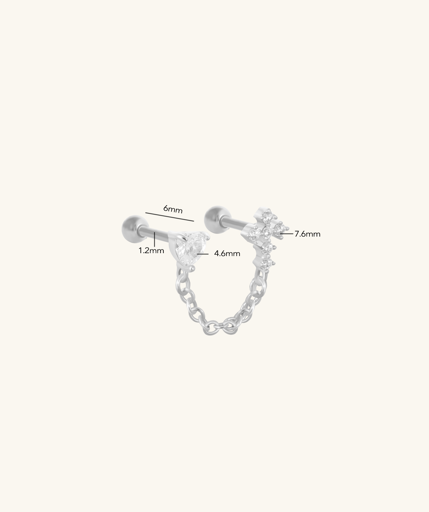 Cross Love Chain - OumoJewelry
