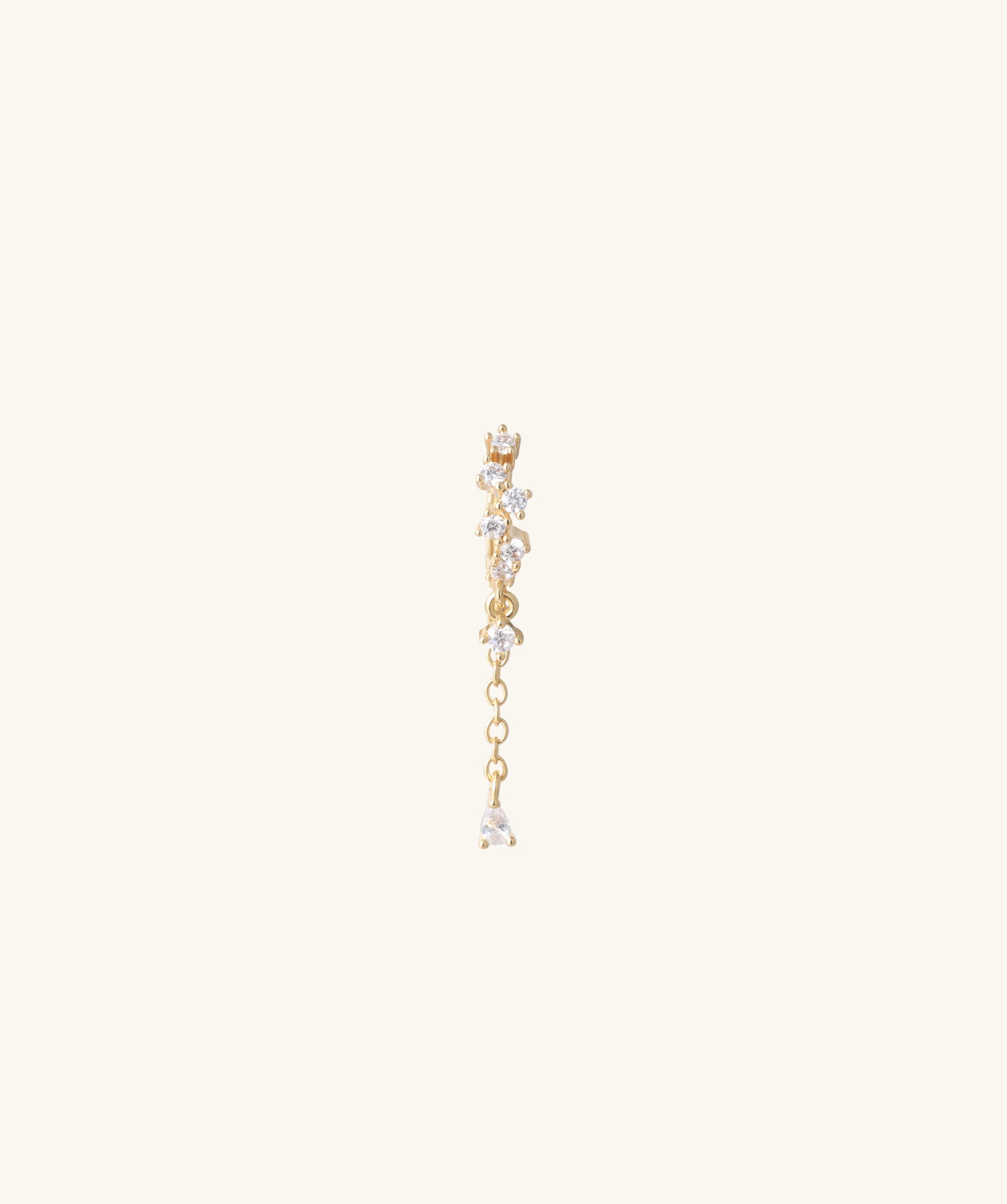 Crystal Cascade Hoop