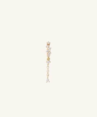Crystal Cascade Hoop