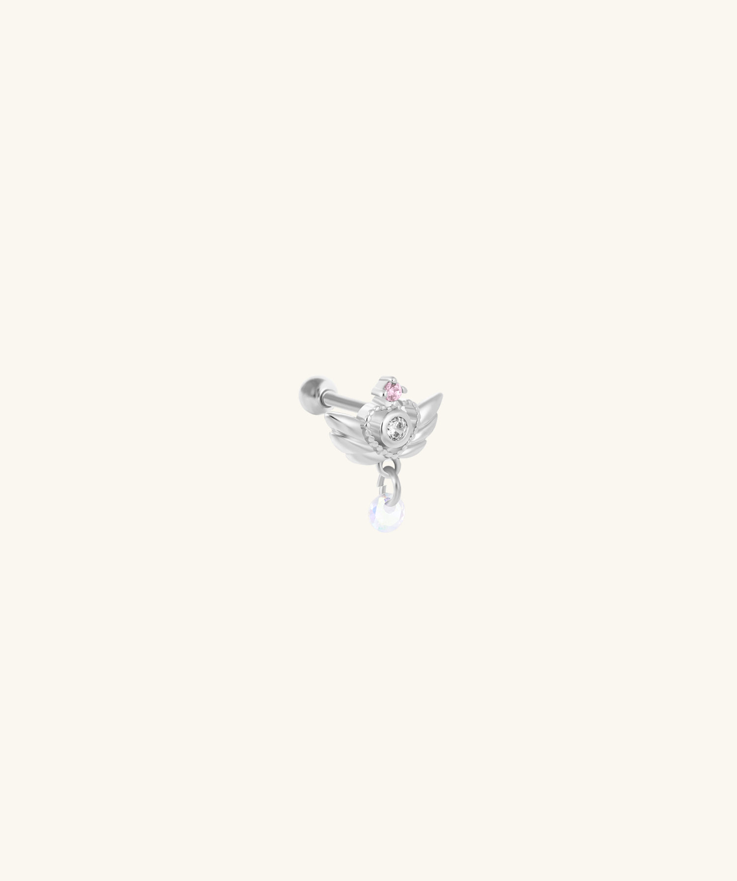 Wings of Love Stud - OumoJewelry