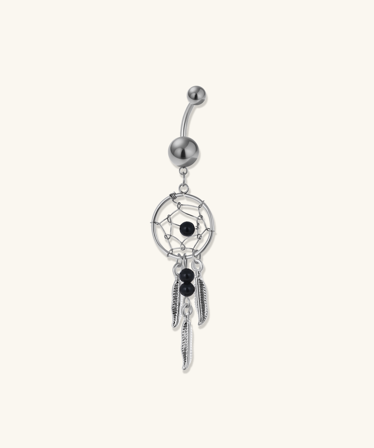 Lyra Belly Ring - Stainless Steel - Navel - Oumo Jewelry