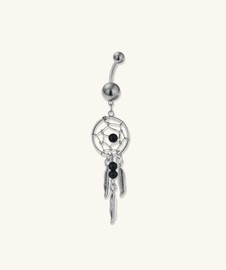 Dreamcatcher Drift Belly Ring - OumoJewelry