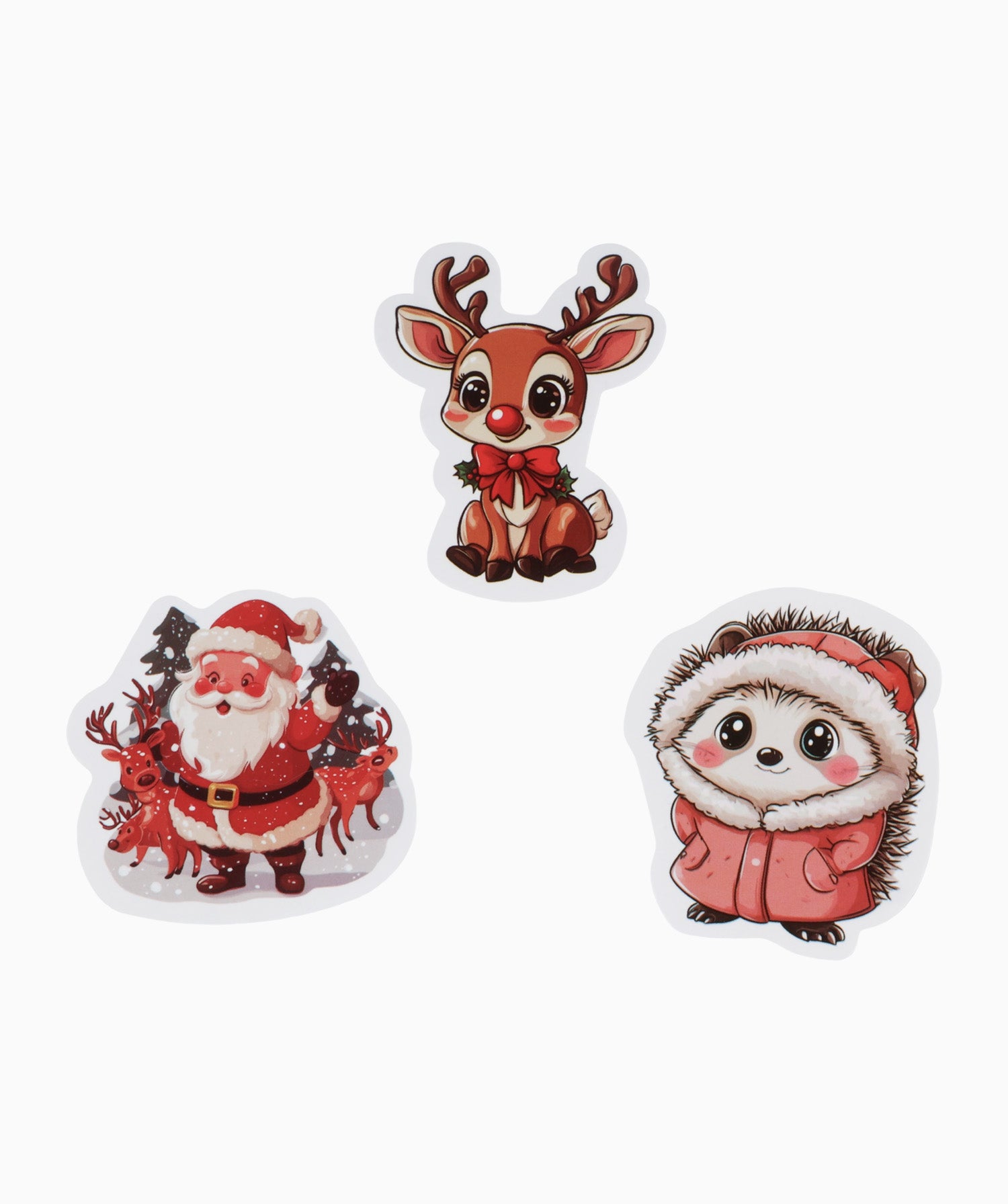 3 pcs Christmas Stickers