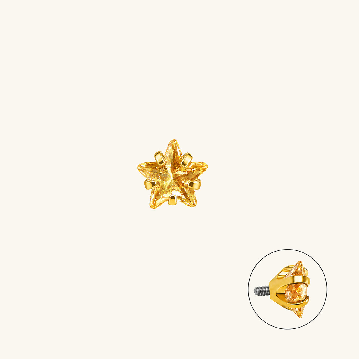 Nori Star Top (fit titanium) - OumoJewelry