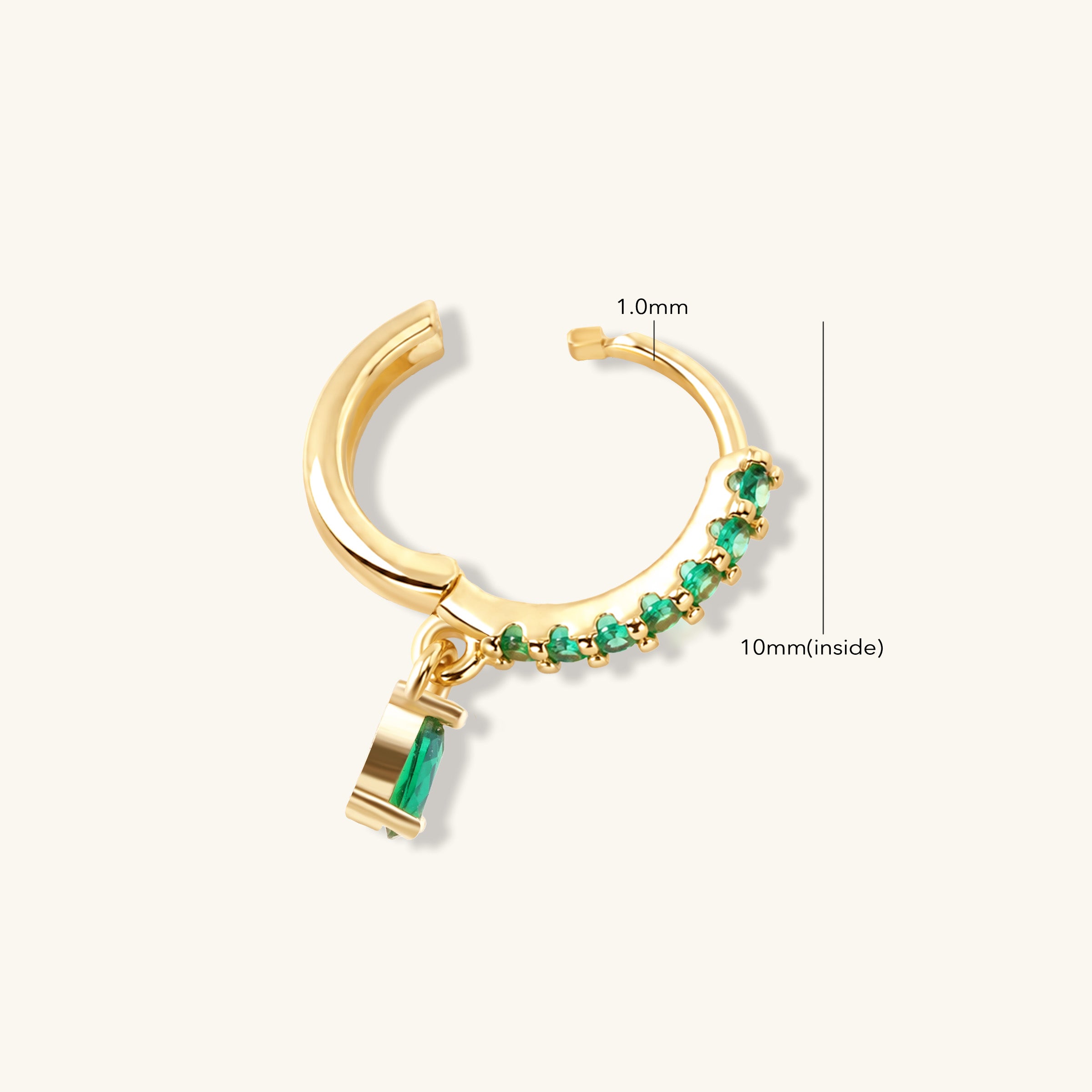 Neria Hoop - OumoJewelry