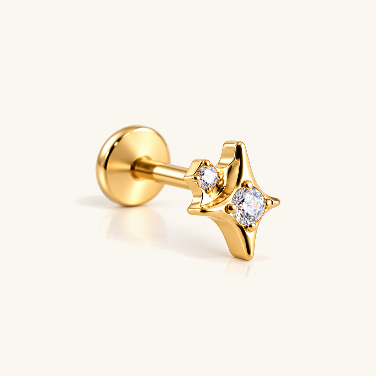 Titanium Ione Stud - OumoJewelry