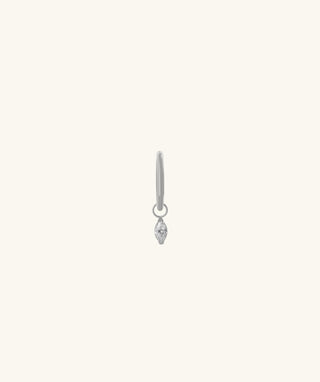 Titanium Marquise Dangle - OumoJewelry