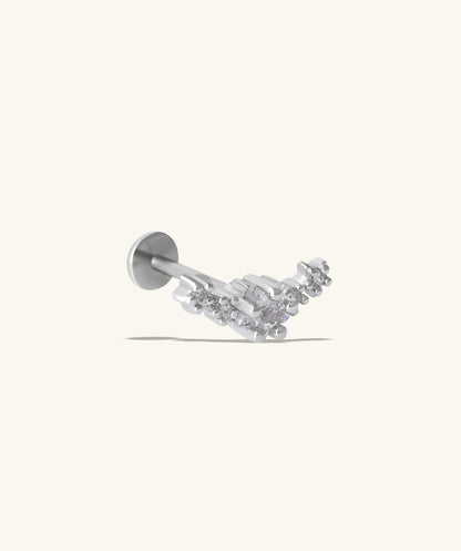 Dazzling Star Flatback Stud