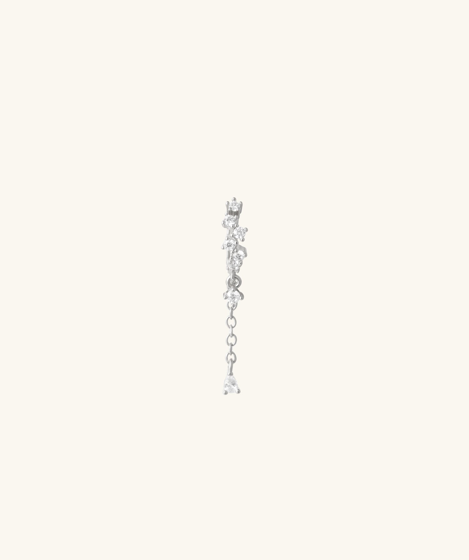 Crystal Cascade Hoop