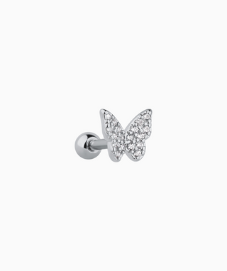 Shiny Butterfly Stud - OumoJewelry