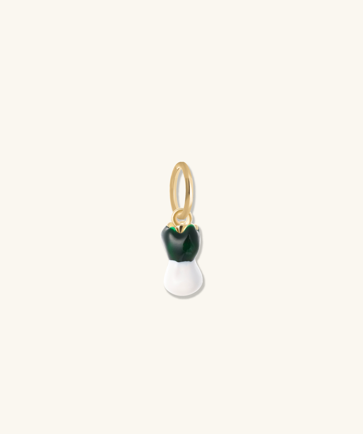 Cabbage Charm - Brass - Oumo Jewelry