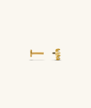 Crown Flatback Stud - OumoJewelry