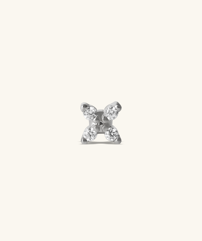 Mini Flower Stud - OumoJewelry