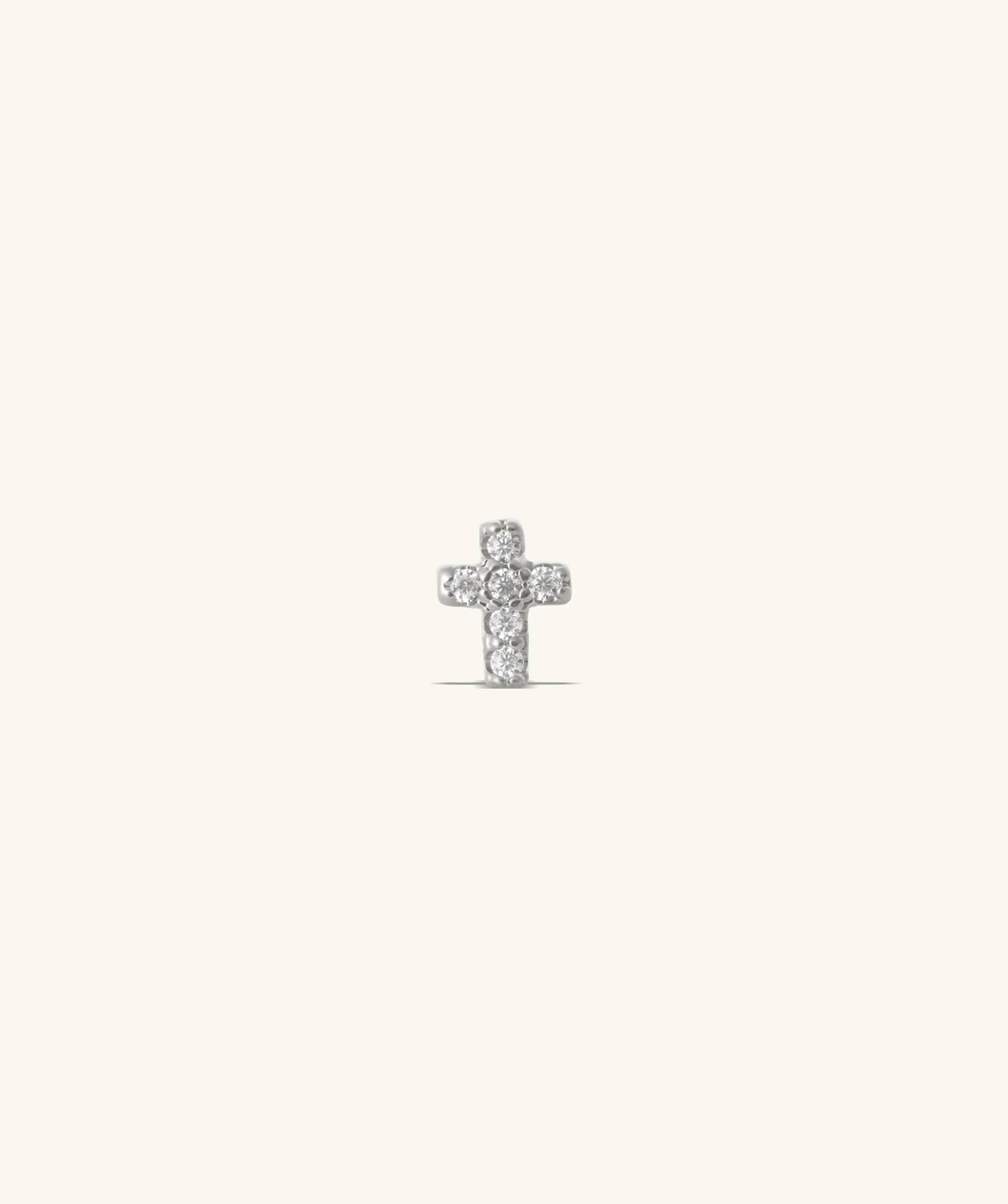 Petite Cross Stud - OumoJewelry
