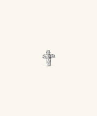 Petite Cross Stud - OumoJewelry