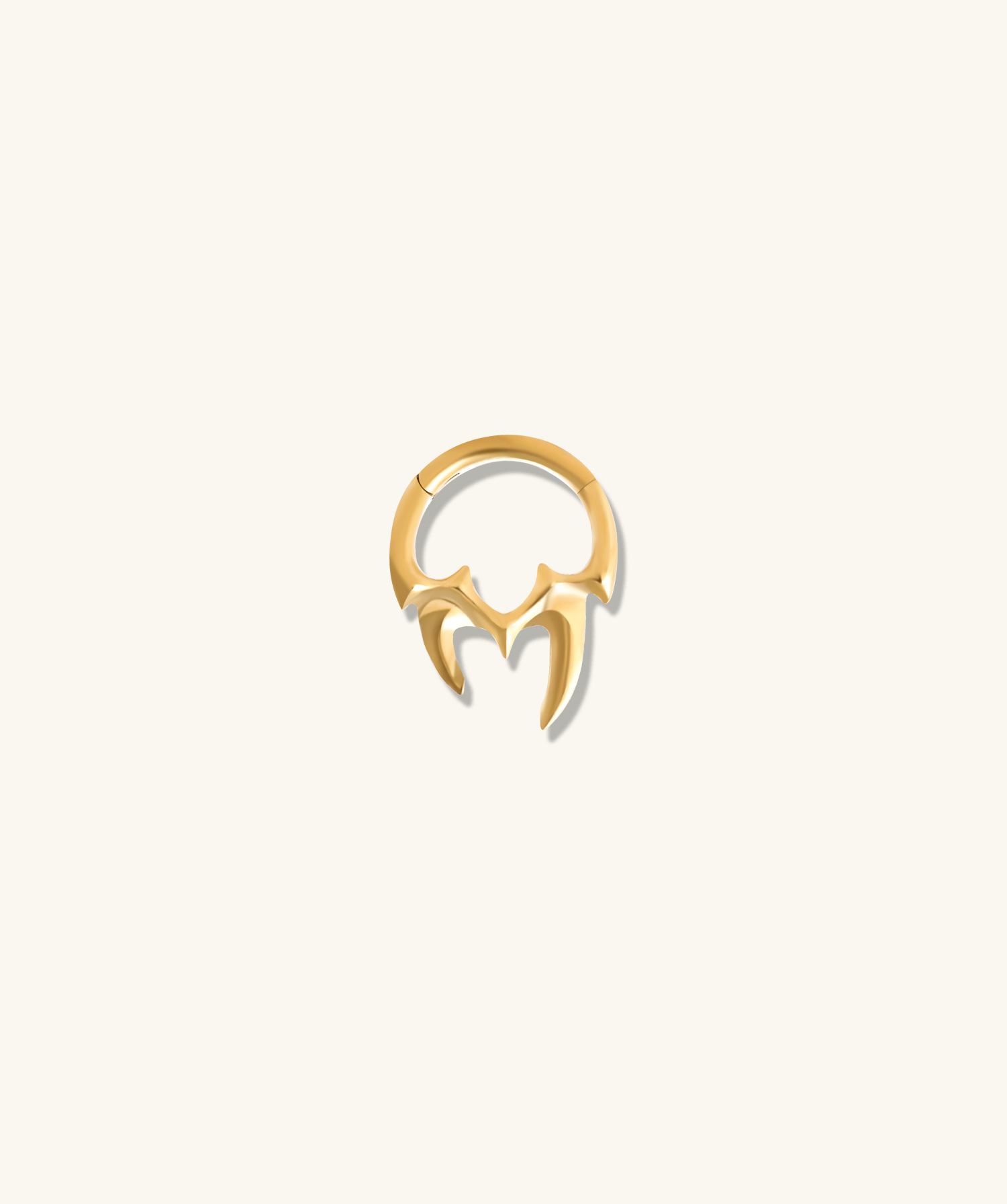 Claw Arc Clicker Hoop - OumoJewelry