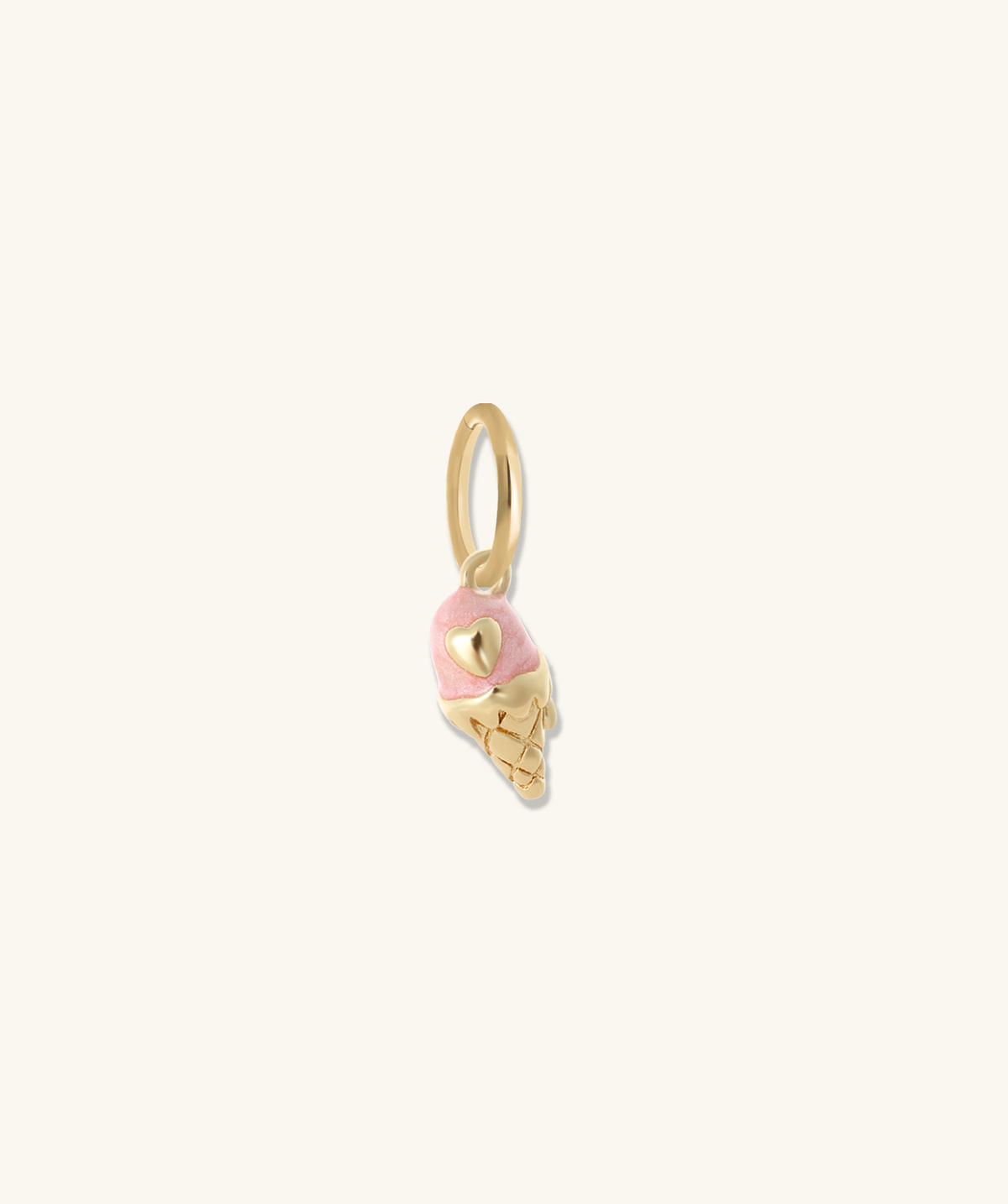 Love Cream Charm - Brass - Oumo Jewelry