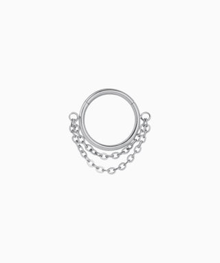 Chain Hoop Nose Ring - OumoJewelry