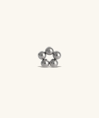 Flower Flatback Stud - OumoJewelry