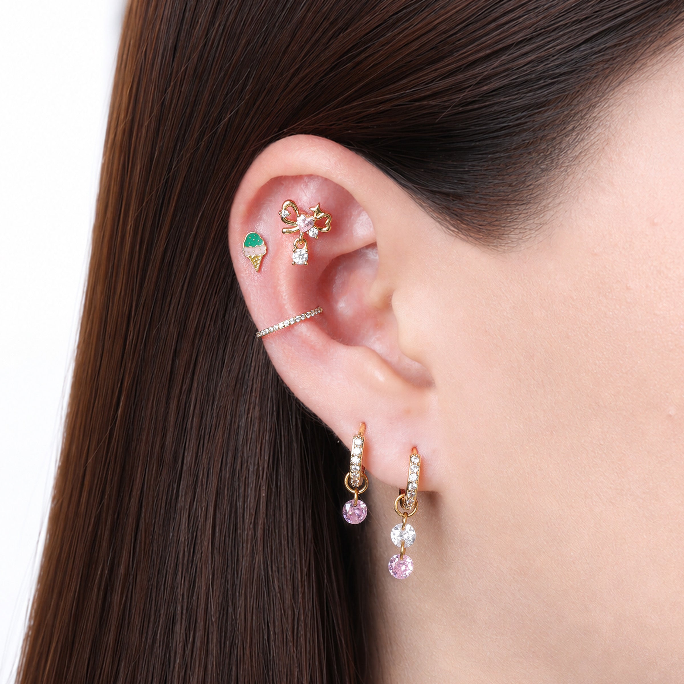 Titanium Clea Stud