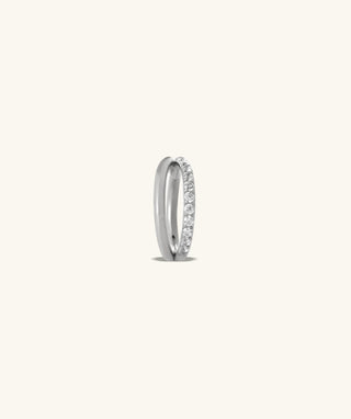 Twilight Curve Clicker Hoop - OumoJewelry