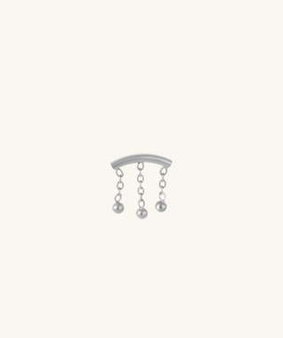 Cool Chain Flatback Earring