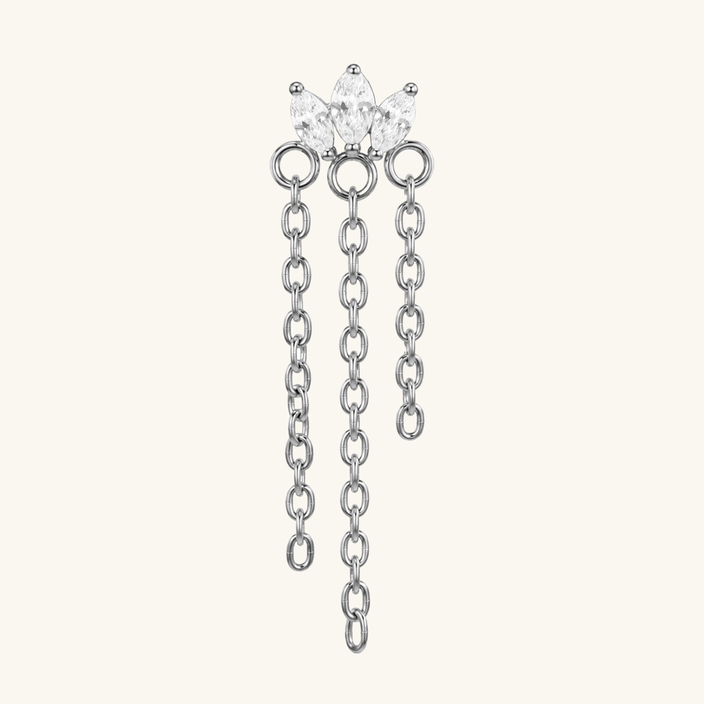 Titanium Vanya Stud