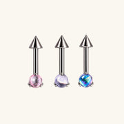 Titanium Kiana Vertical Helix - OumoJewelry