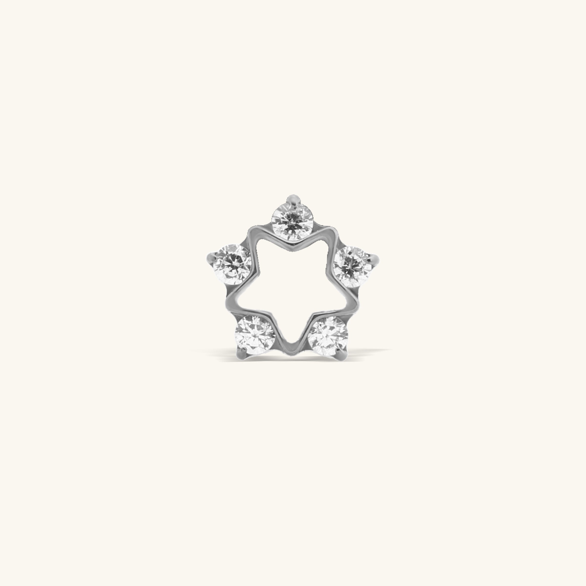 Titanium Evren Stud
