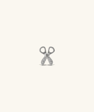 Love Scissors Stud - OumoJewelry