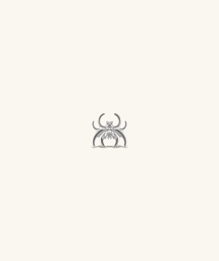 Titanium Spider Stud - OumoJewelry