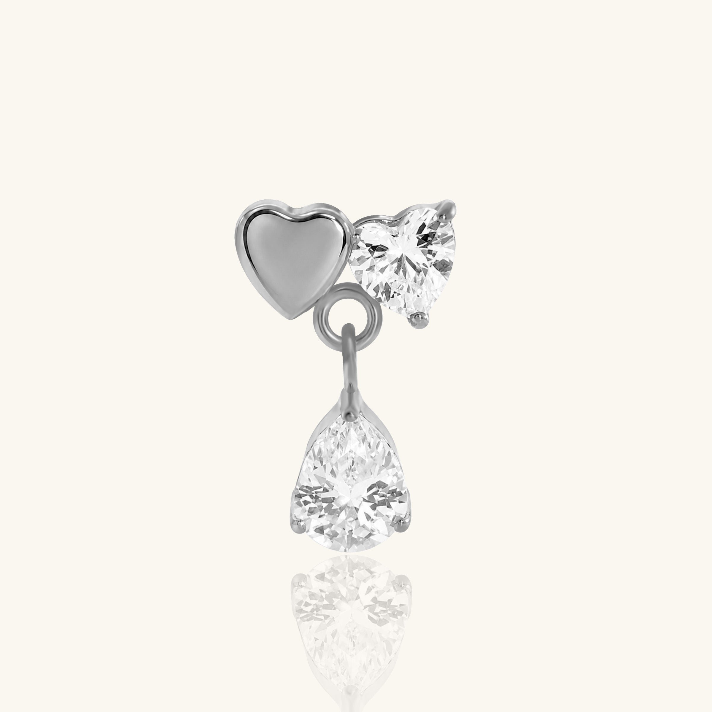 Titanium Cleo Stud