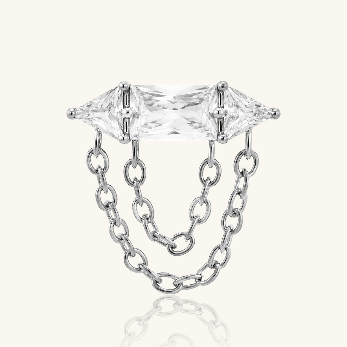 Titanium Carina Stud
