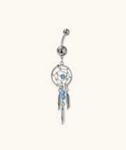 Lyra Belly Ring - Stainless Steel - Navel - Oumo Jewelry